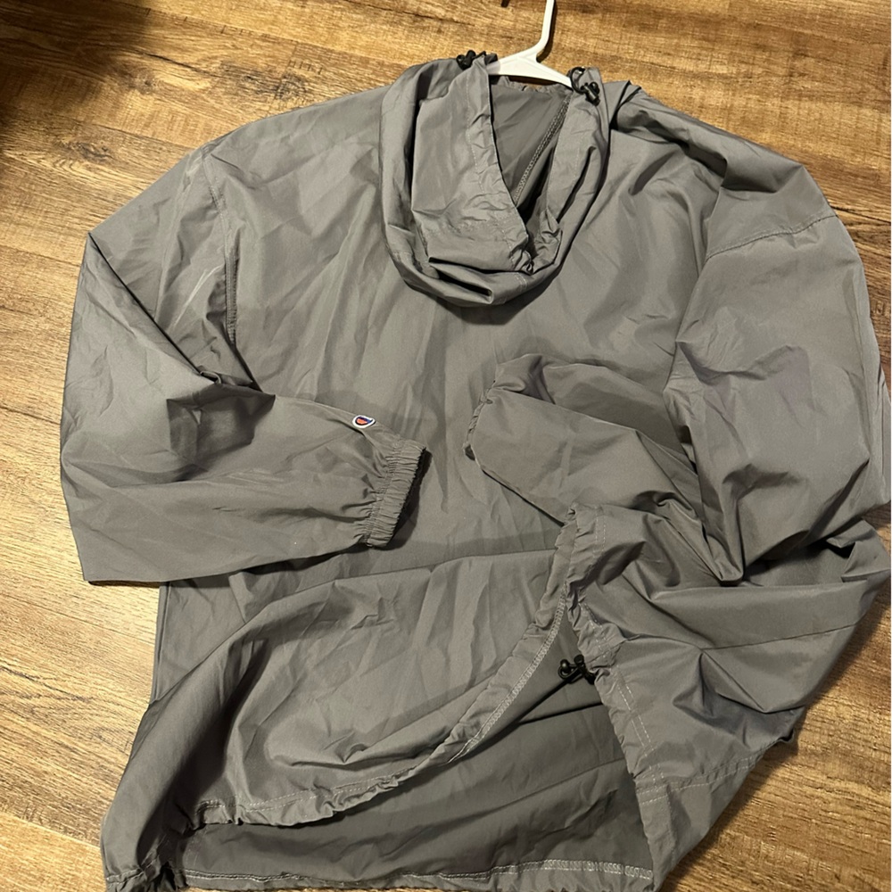 Champion Gray Pullover Jacket - image 3